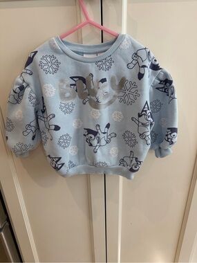 Blue 'Bluey' 3t Graphic Sweatshirt for Kids